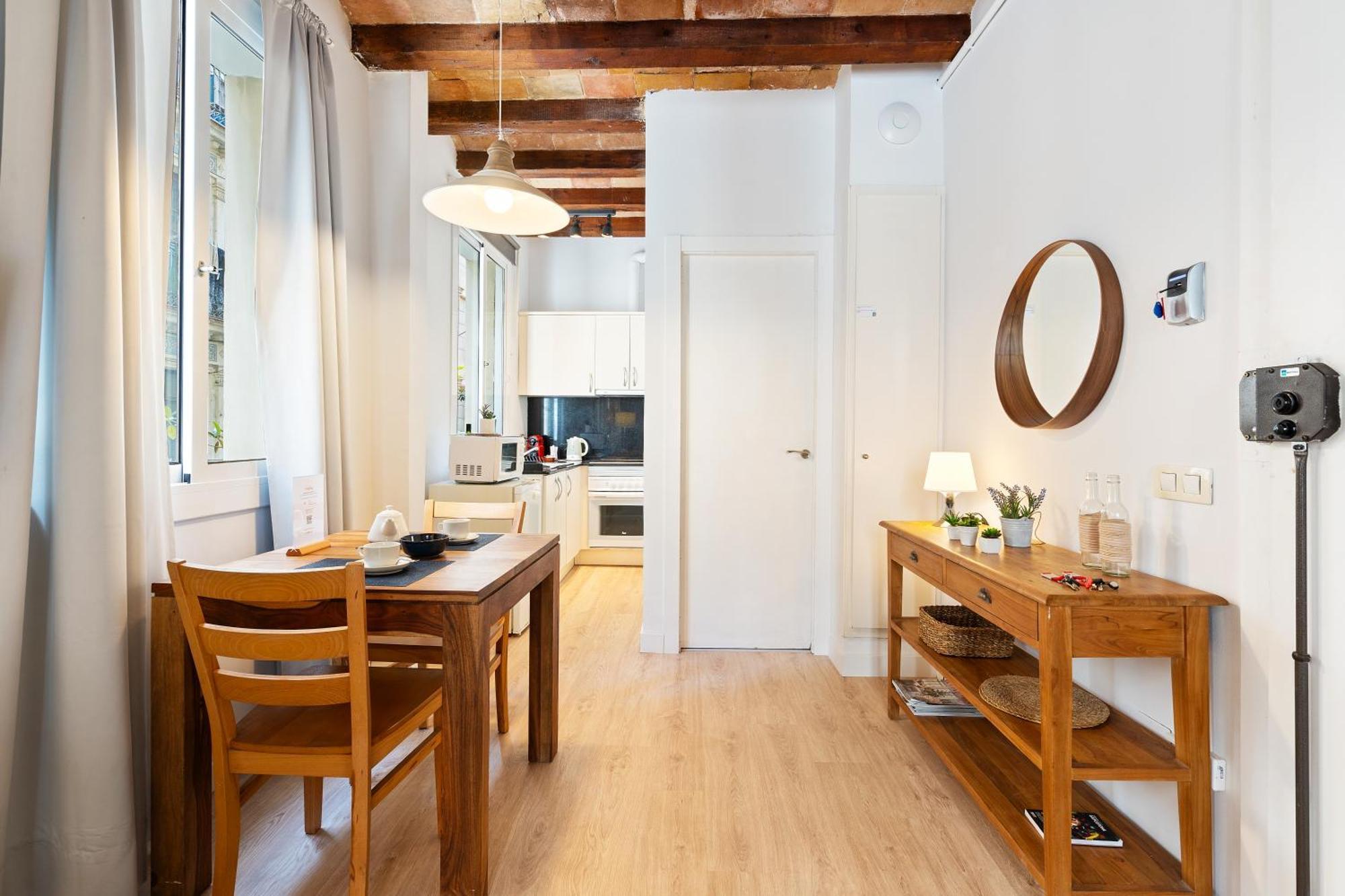 Lodging Apartments Beach Studio P1 バルセロナ エクステリア 写真