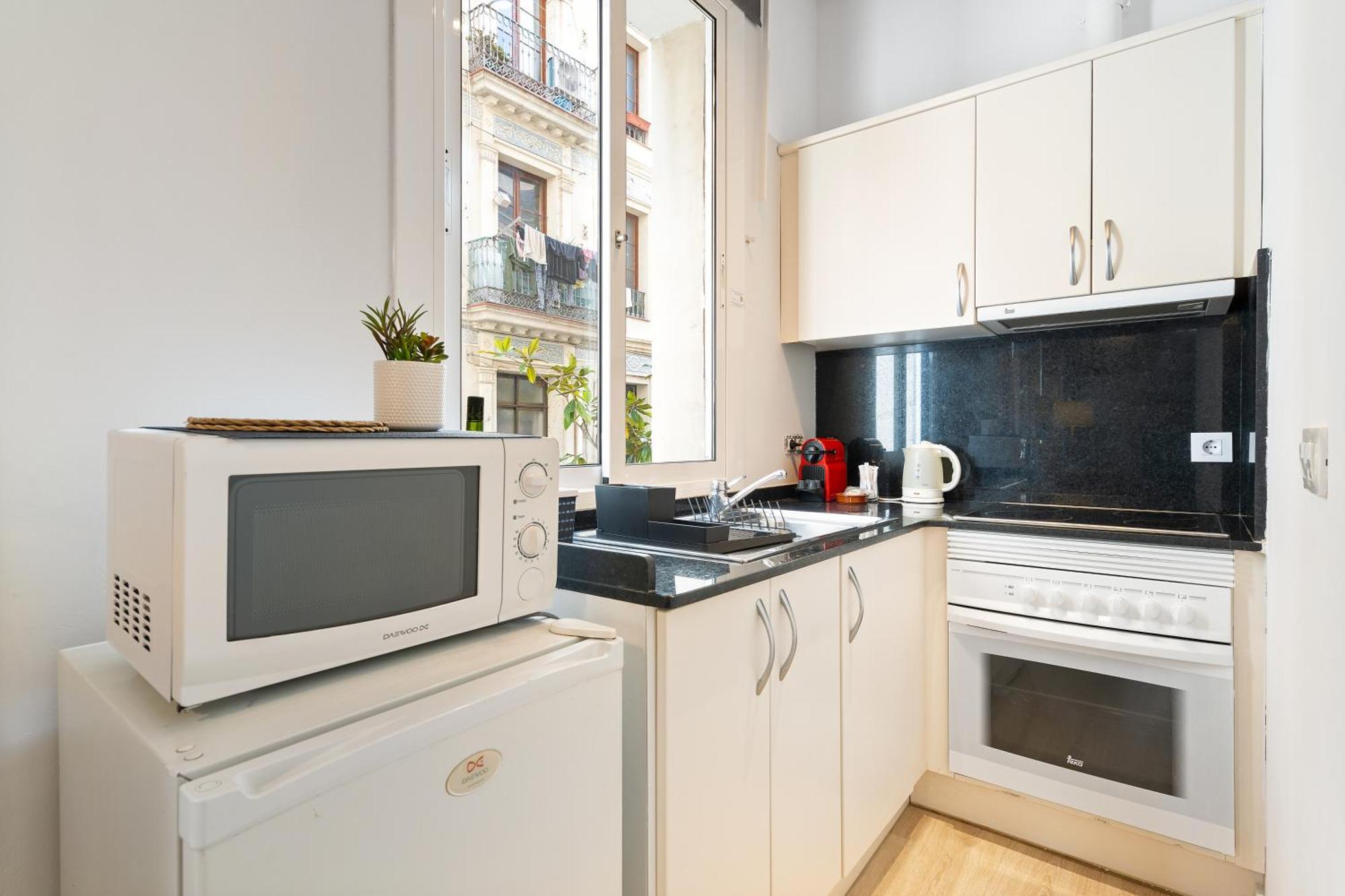 Lodging Apartments Beach Studio P1 バルセロナ エクステリア 写真